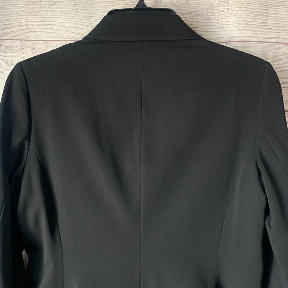 Apt. 9 Black Blazer Jacket Button Closure Size 4 - Picture 6 of 13